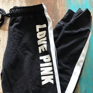 VS PINK joggers